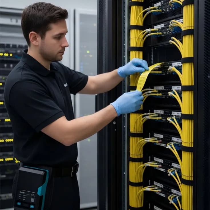 Structured Cabling Solutions and Server Rack Installation